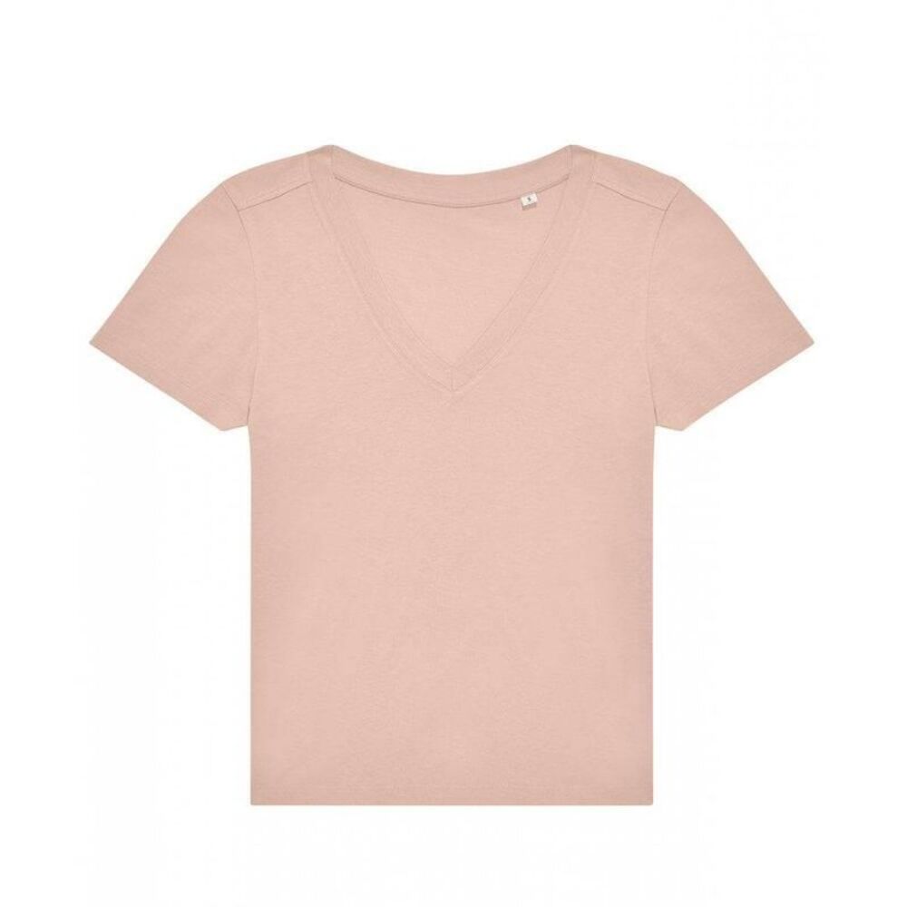 B&C Womens/Ladies #E150 V Neck / Soft Rose